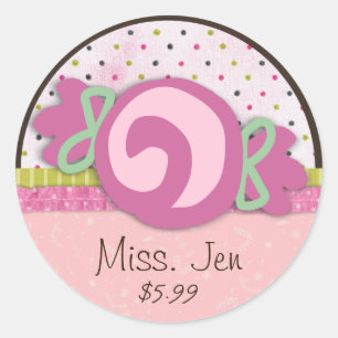 Miss. Jen Snoep Small Merchandise Stickers
