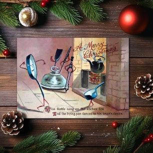 Miss Kettle Christmas Kaart