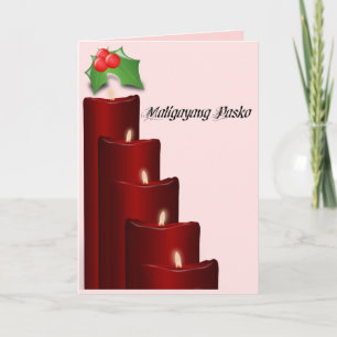 Miss Kita sa-tuwing dumarang pasko Feestdagen Kaart