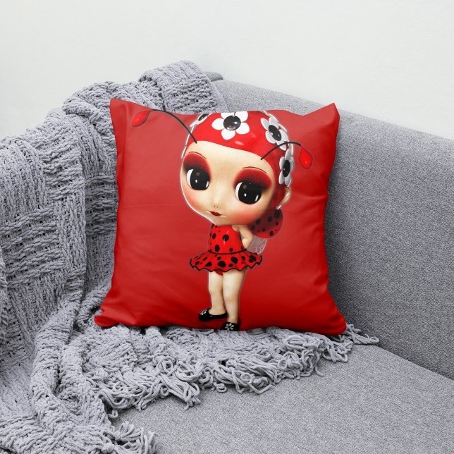 Miss Ladybug Kussen (Creator heeft geüpload)