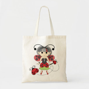Miss Ladybug Lady Bug Fairy Cute Canvas tas