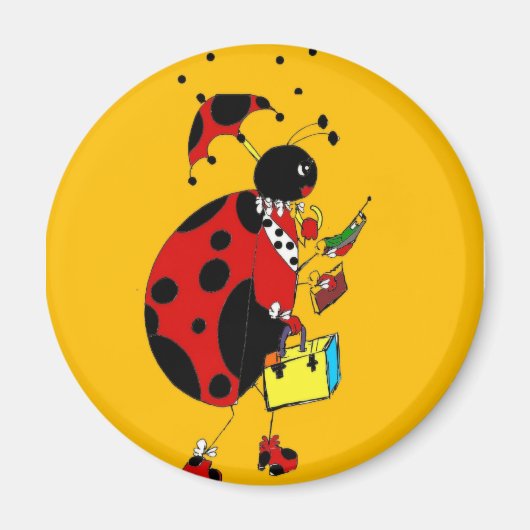 Miss Ladybug Magneet (Voorkant)
