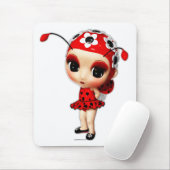 Miss Ladybug Mousepad Muismat (Met muis)