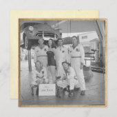 "Miss Lube Rack" Flat Note Kaart (Voorkant / Achterkant)