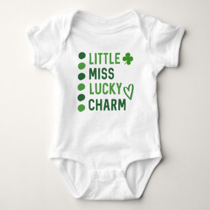Miss Lucky Charm/Cute St Patrick's Day Romper