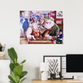 Miss March Poster (Thuiskantoor)