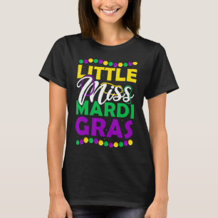 Miss Mardi Gras Kinder Carnavalskleding T-shirt