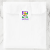 Miss Mardi Gras Ronde Sticker (Tas)