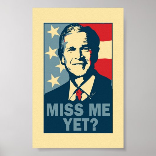 Miss me al? poster (Voorkant)