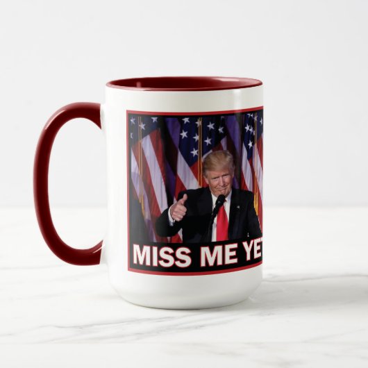 Miss Me Toch - Trump 2024 Mok (Links)