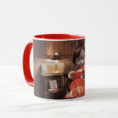 Miss Meow -  kattenleestijd Mok (Voorkant links)