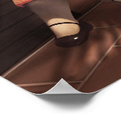 Miss Meow -  kattenleestijd Poster (Hoek)