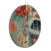 Miss Meow - Late Night Bar Series Dartbord (Voorkant Links)