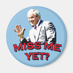 Miss mij toch? George W Struik Tshirt Magneet