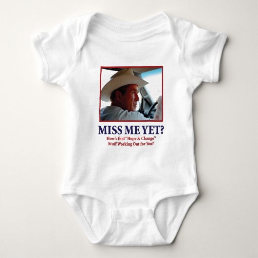 Miss mij toch? romper (Voorkant)