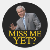 Miss mij toch? Struik George Struik anti-obama hum