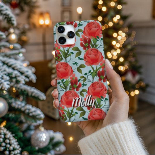 Miss Molly - Trailing Rose Artistic Phone Case iPhone Hoesje