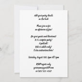 Miss Muffet door Arthur Rackham Kaart (Achterkant)