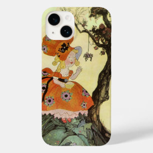 Miss Muffet en Spider,  Moeder Goose Case-Mate iPhone 14 Hoesje