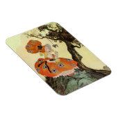 Miss Muffet en Spider, Moeder Goose Magneet (Rechterzijde)