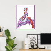 Miss Muffet Poster (Thuiskantoor)