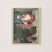  Miss Muffet Spider Nursery Rhyme Legpuzzel (Verticaal)