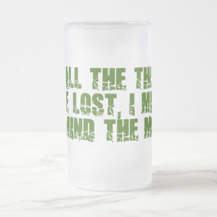 Miss My Mind-mok - kies stijl en kleur Matglas Bierpul