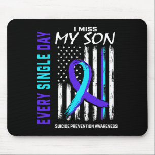 Miss My Son Zelfmoordpreventie Awareness Amerikaan Muismat