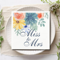 Miss naar Mrs Bloemige Succulente Macaron Bruiloft