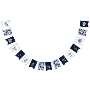 Miss naar Mrs Vrijgezellenfeest Something Blue Vlaggetjes