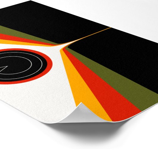 Miss niet  Parody Groovy Retro uit Poster (Hoek)