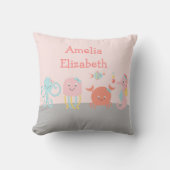 Miss Ocean Girly Zee Life Keepomwille Pillow Kussen (Voorkant)