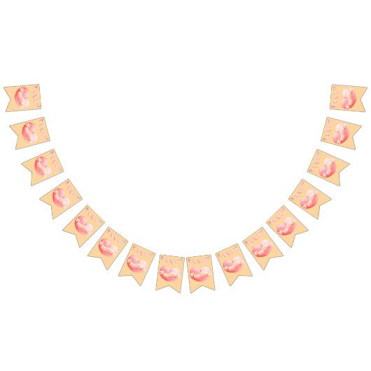 Miss "One" Derful : Drapeaux de Bunting Whimsical (Tout)