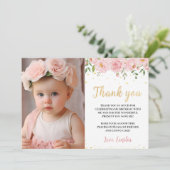 Miss Onederday Party Carte de remerciements photo (Debout devant)