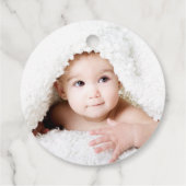 Miss Onederful Roze Roses First Birthday Bedankjes Labels (Achterkant)