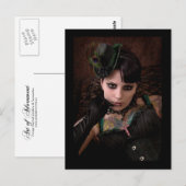 Miss Peacock - Carte postale (Devant / Derrière)