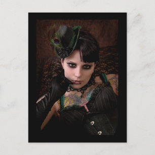 Miss Peacock - Carte postale