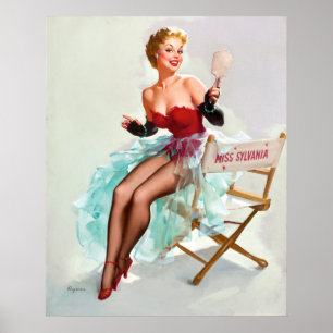 Miss Pin omhoog Poster