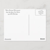 "Miss Precious" Briefkaart (Achterkant)