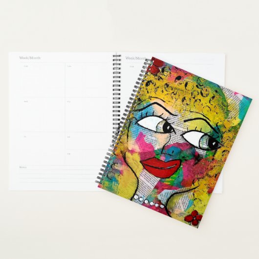 "Miss Print" Planner (Devant avec enveloppe)