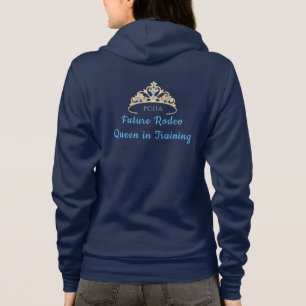 Miss Rodeo Crown Hoodie Furture Rodeo Queen in Tra