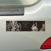 Miss Roos Noir Fan Art Bumpersticker (Op auto)