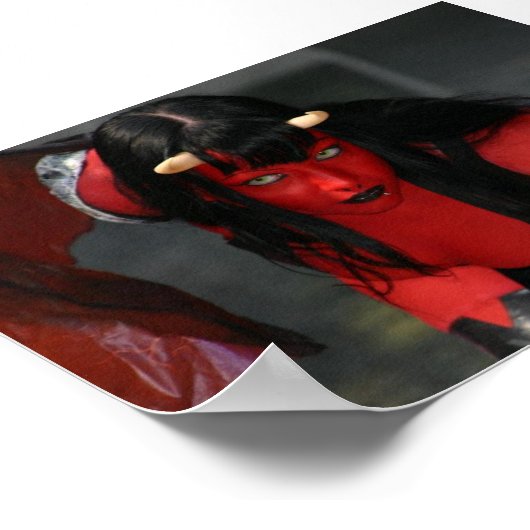 Miss Rose Noir comme Poster "Purgatori" (Coin)