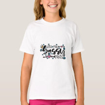 Miss Sassy Pants Girl's T-Shirt
