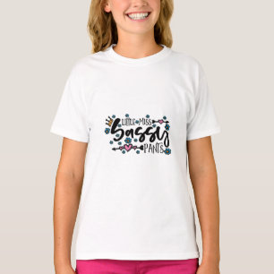 Miss Sassy Pants Girl's T-Shirt