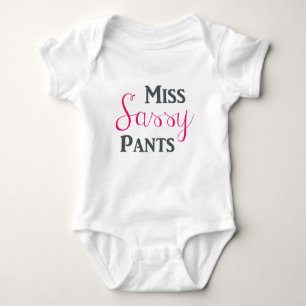 Miss Sassy Pants Romper