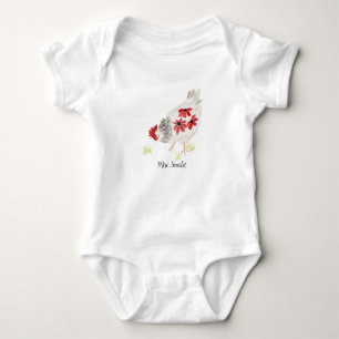 Miss Scarlet Cute Chicken  Romper