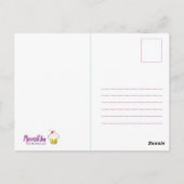 Miss Sherbet Briefkaart (Achterkant)