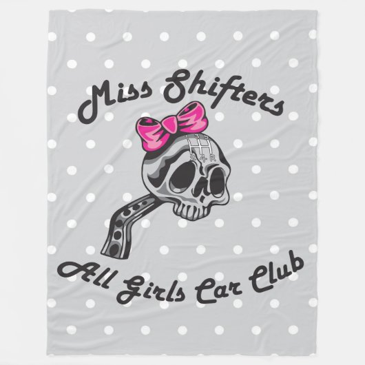Miss Shifters Fleece Blanket (Voorkant)