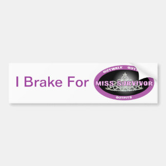 Miss Survivor Bumpersticker
